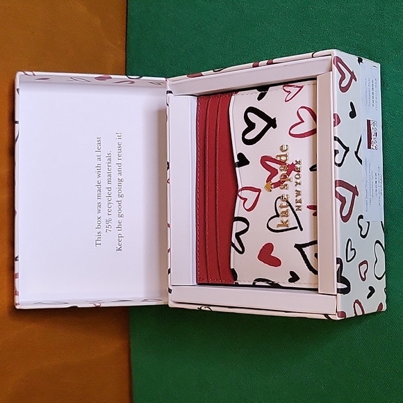 Kate Spade Heart Card Holder - Picture 3 of 9